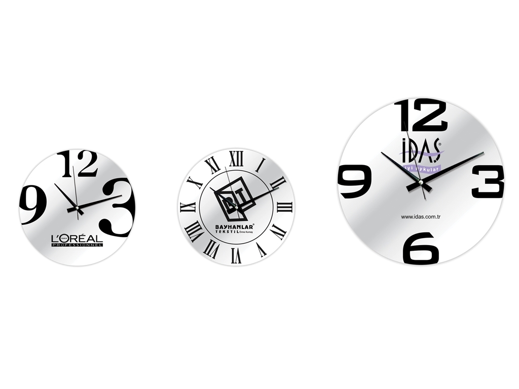 Mirror Wall Clock